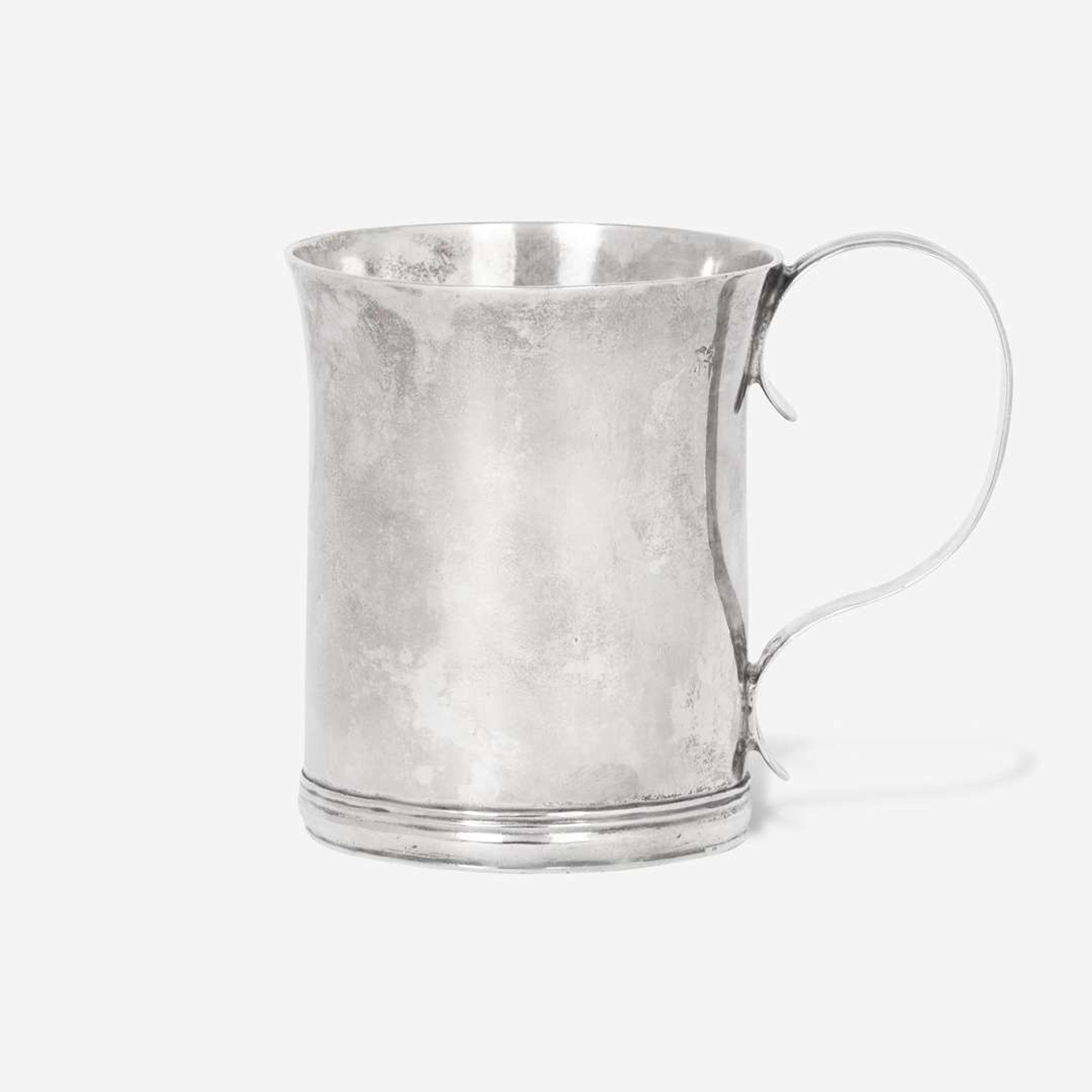 A silver cup Andrew Tyler (1692-1741), Boston, MA, circa 1730-1740