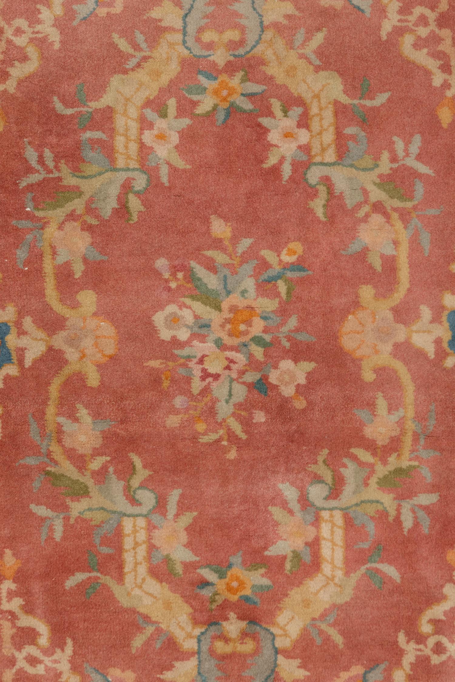 Two Chinese Wool Rugs