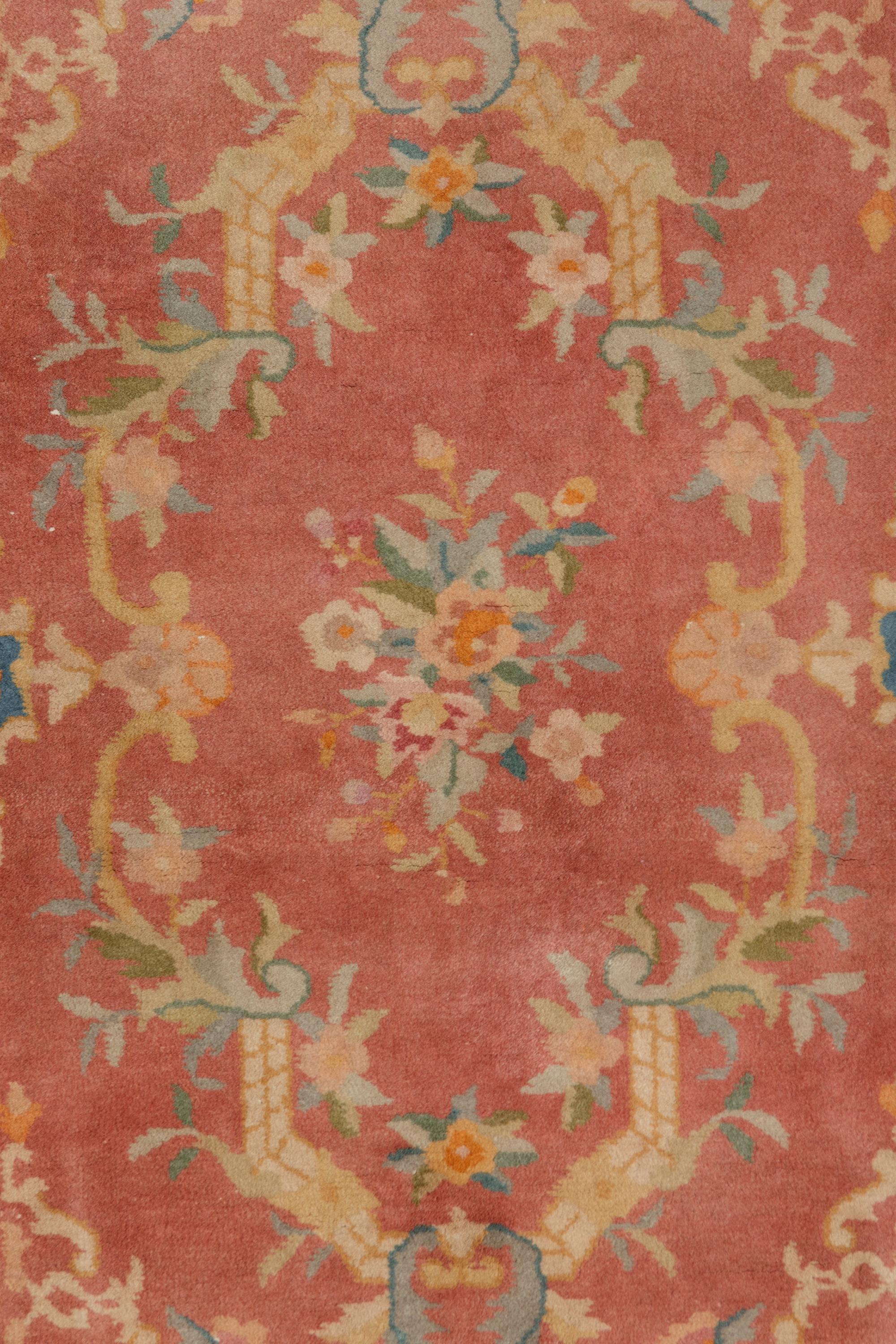 Two Chinese Wool Rugs