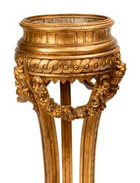 A Pair of Neoclassical Style Giltwood Jardinières