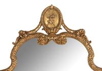 A Pair of Italian Neoclassical Style Giltwood Pier Mirrors