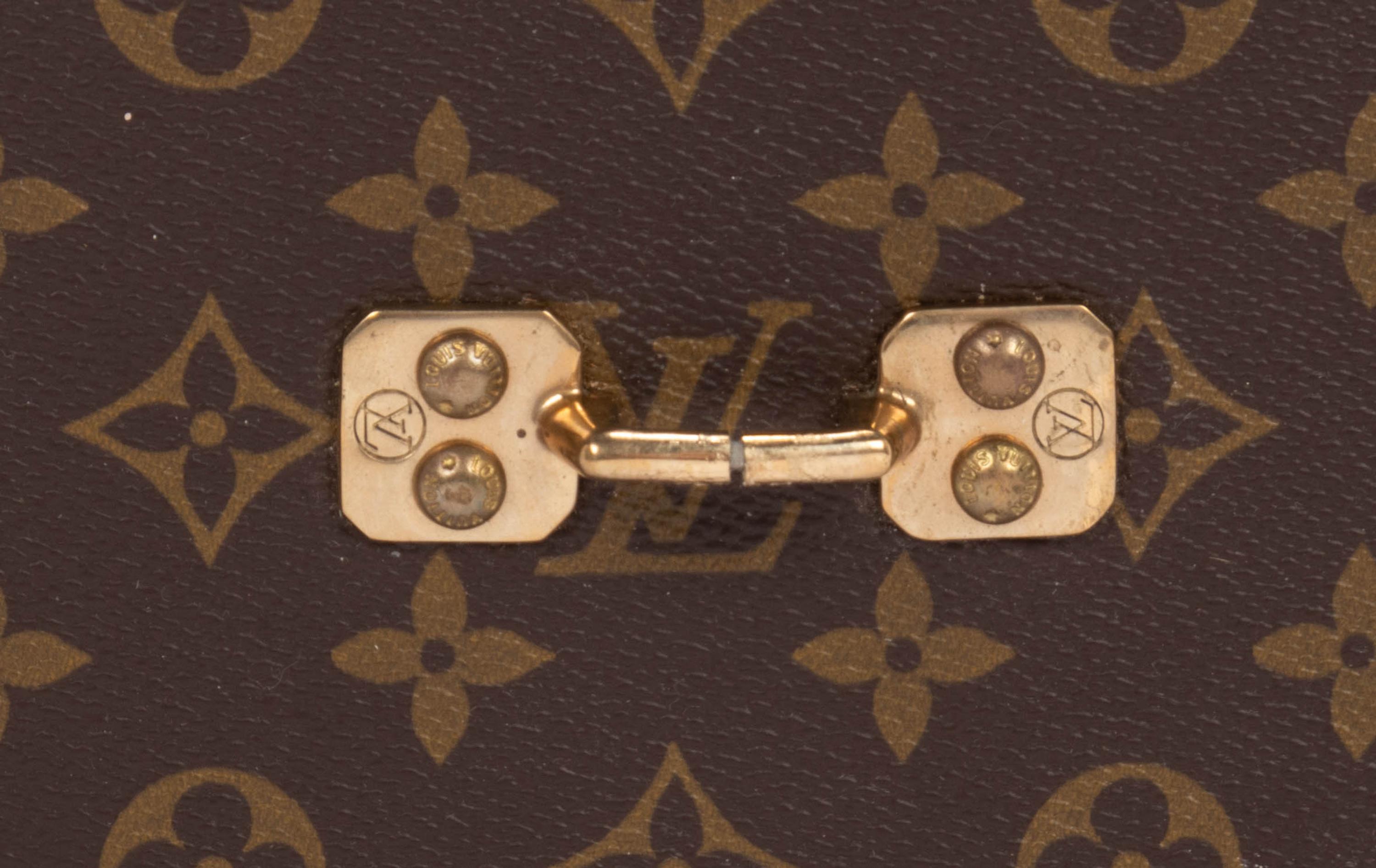 Three Louis Vuitton Suitcases, 1970-1980s