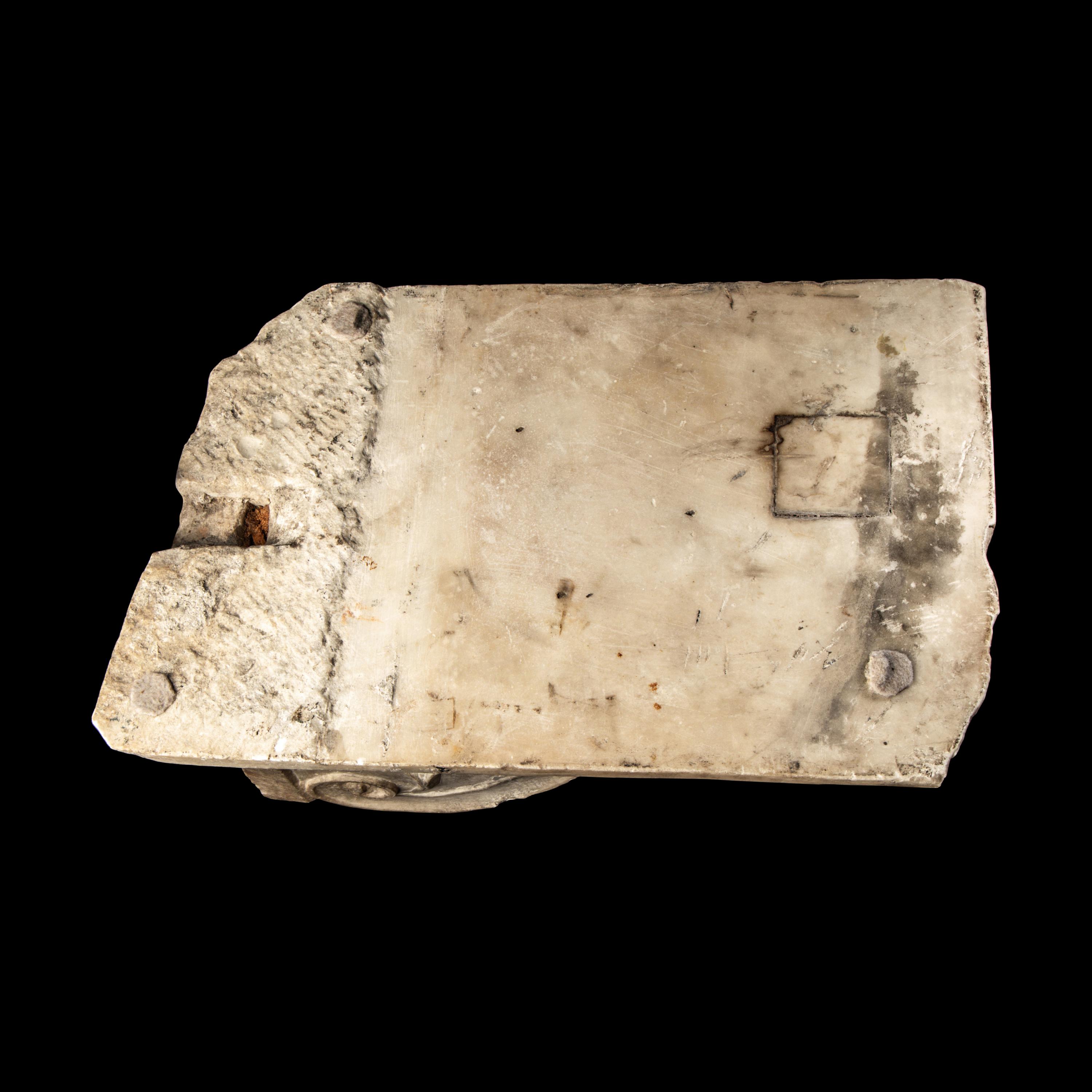 A Roman Marble Modillion