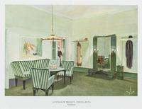 Eight Lithographs Depicting Interiors — 20TH CENTURY