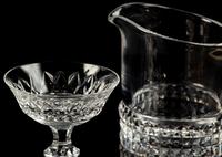 A Val Saint Lambert Cut Glass Stemware Service