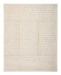 [CIVIL WAR]. Archive related to Albert Campbell Johnston and Nathaniel Dillhorn, 90th Pennsylvania Volunteers, incl. letter detailing the Battle of Cedar Mountain.