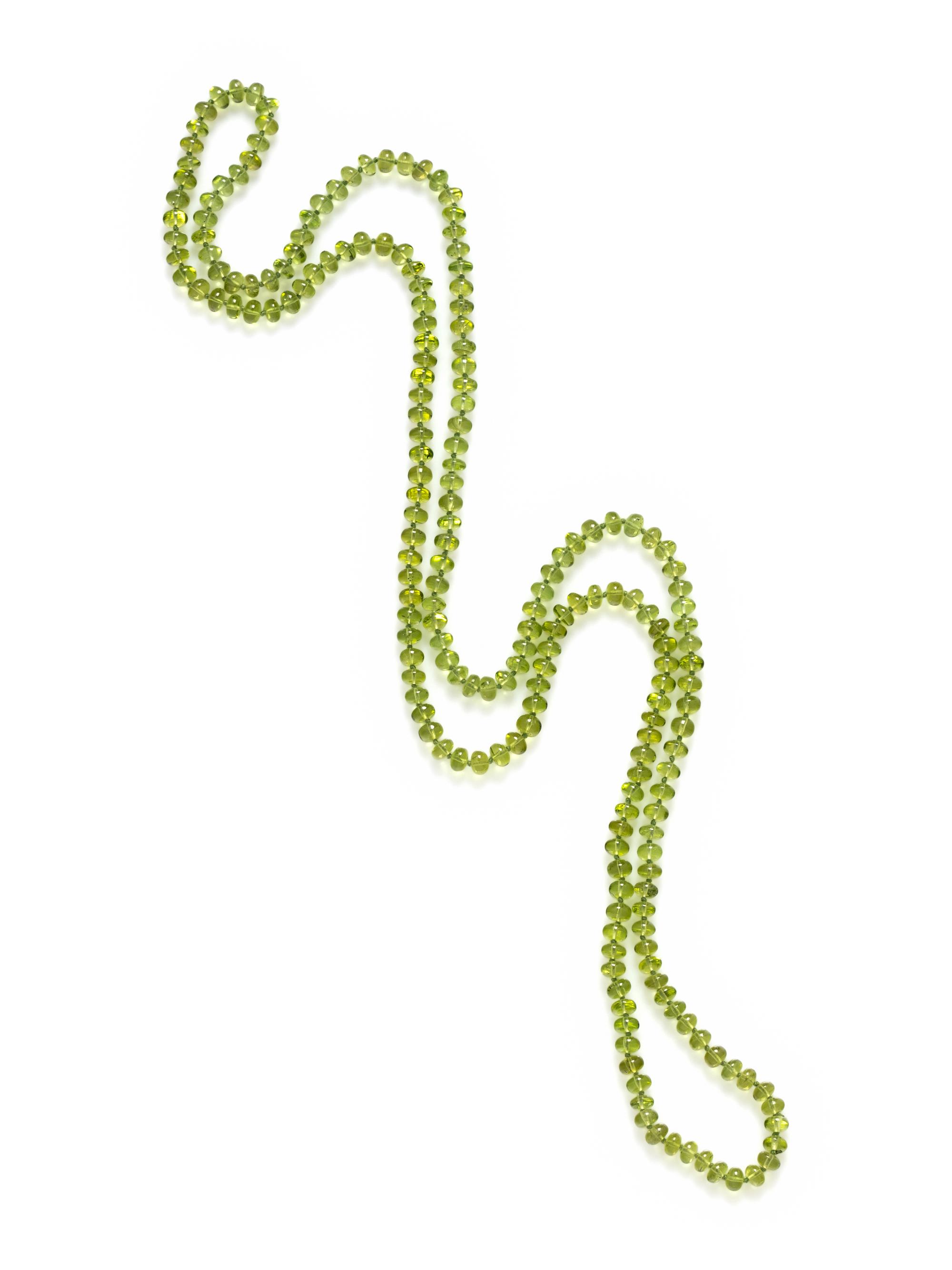 COLLECTION OF PERIDOT JEWELRY