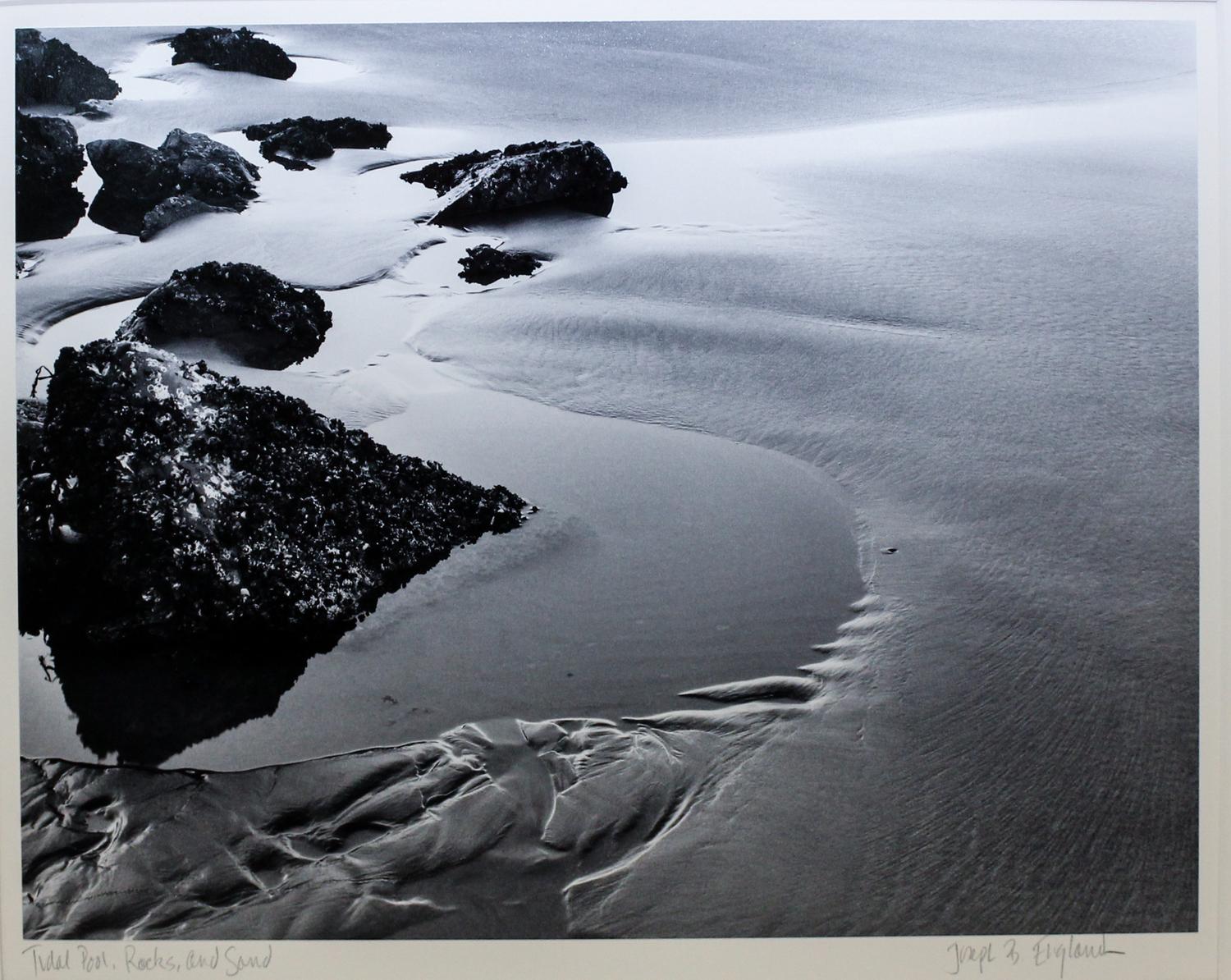 Joseph B. Englander, (20th Century), Tidal Pool, Sand and Rocks, 1980