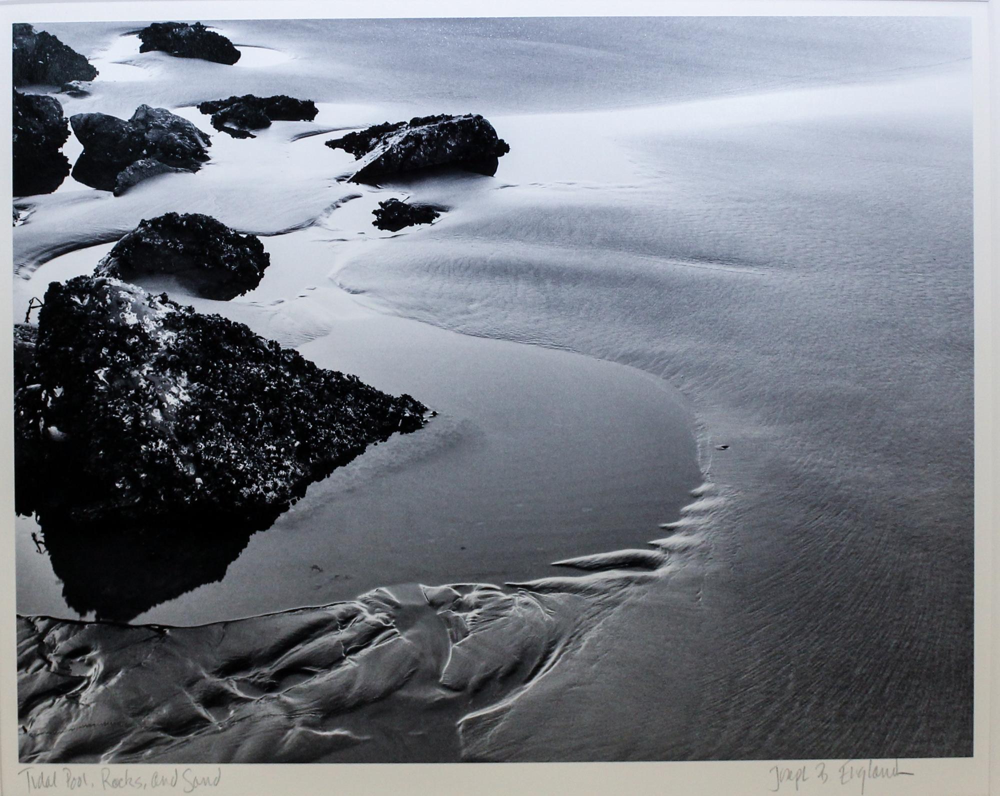 Joseph B. Englander, (20th Century), Tidal Pool, Sand and Rocks, 1980
