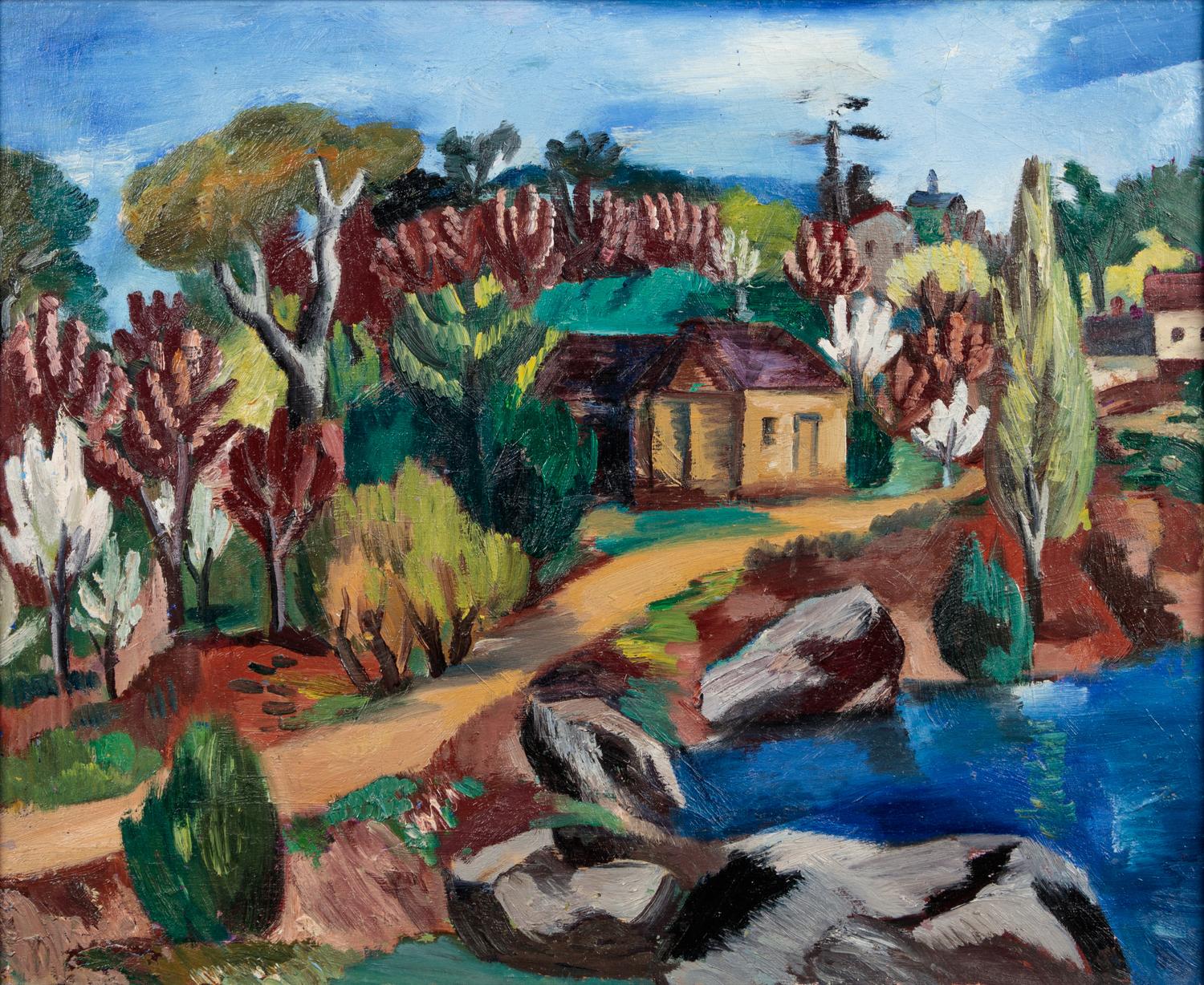 New England Landscape , c. 1925