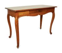 A French Provincial Walnut One-Drawer Desk