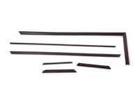 A Chinese Hardwood and Glass Displaying Case