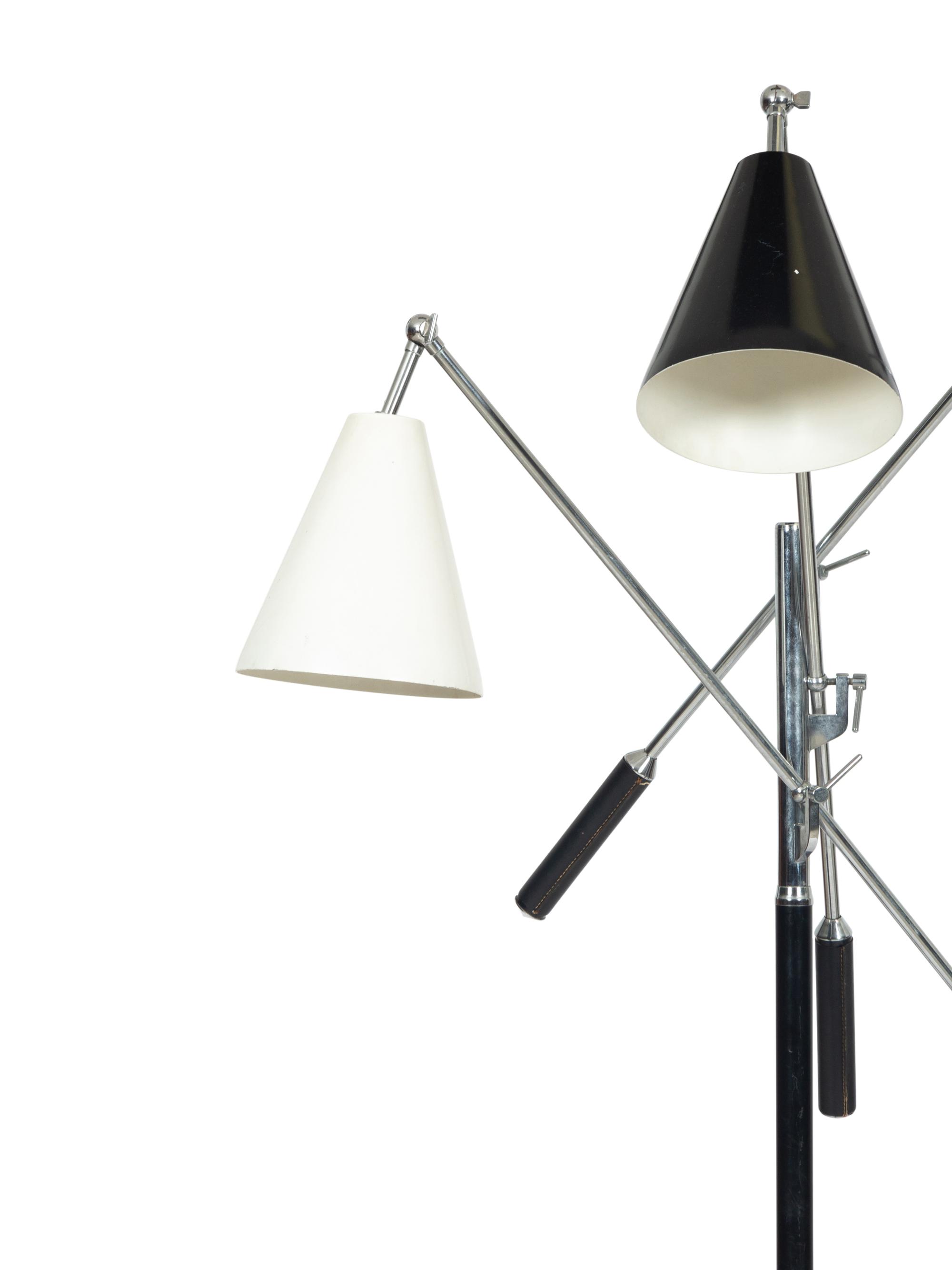 An Arredoluce Triennale Floor Lamp by Angelo Lelli (1911-1989)