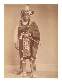 [SHINDLER, Antonio Zeno (1823-1899), photographer]. Photograph of Che-Ko-Skuk, Fox. [Washington, DC, ca 1867].
