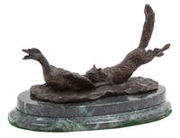 William Turner, (American, b. 1934), Fox Chasing a Goose, 1992