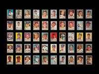 A Near Set of 1952 Topps Baseball Cards (371/407) Featuring Over 60 High Numbers
