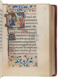 [ILLUMINATED MANUSCRIPTS]. BOOK OF HOURS, use of Rome, in Latin. [Southern Netherlands (Ghent or Bruges), c.1460].