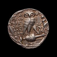 [ANCIENTS] ATTICA. Athens (c. 165-42 BC). AR Tetradrachm (16.3 g, 30mm)