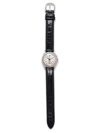 TAVANNES, VINTAGE, STAINLESS STEEL CHRONOGRAPH WRISTWATCH