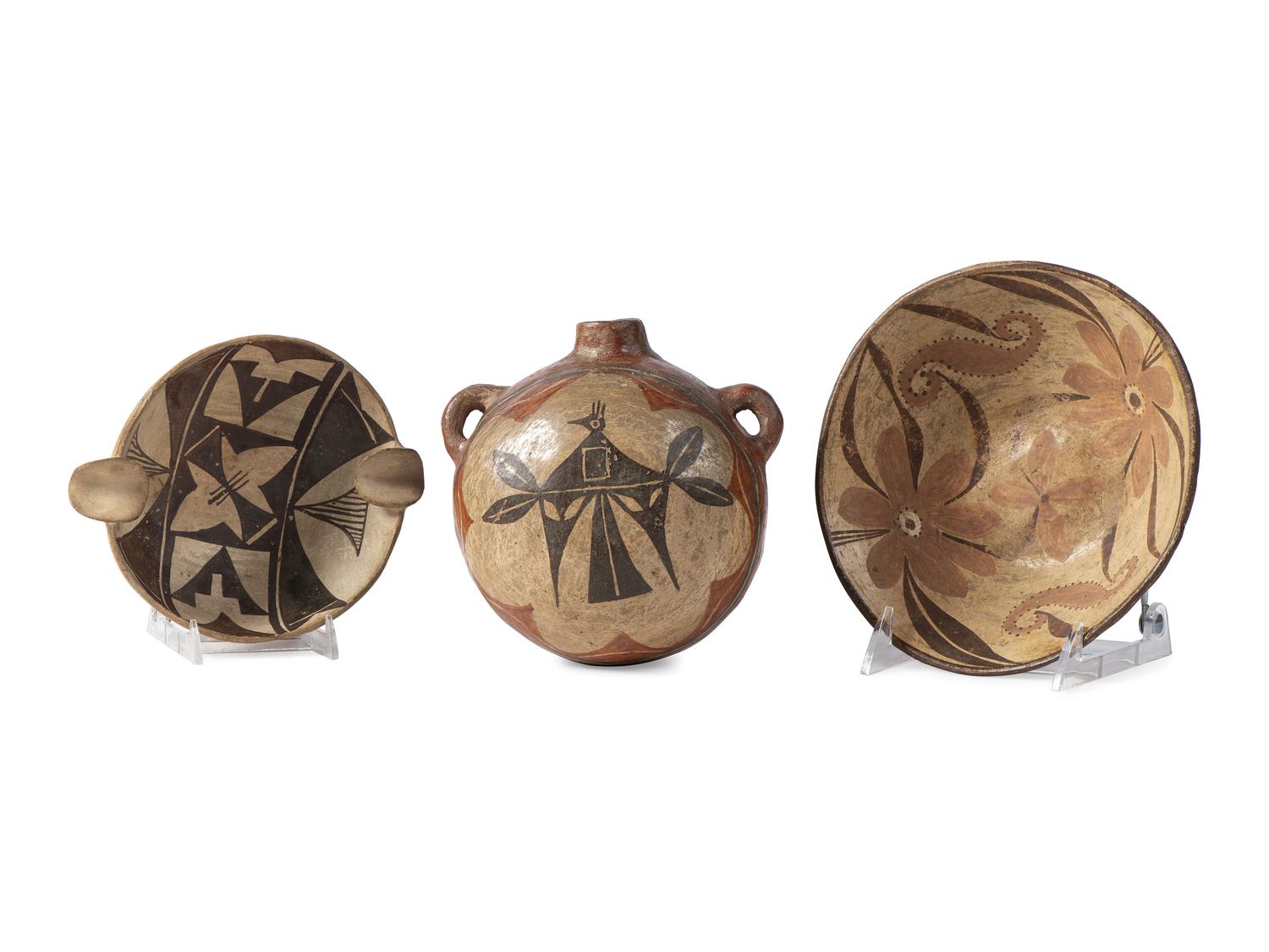 Collection of Early Pueblo Pottery