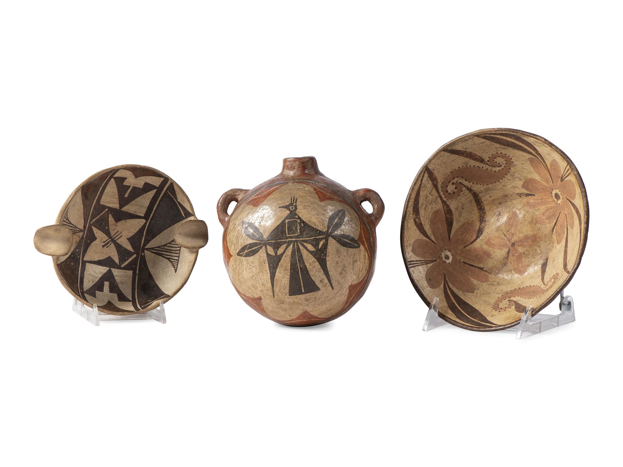 Collection of Early Pueblo Pottery