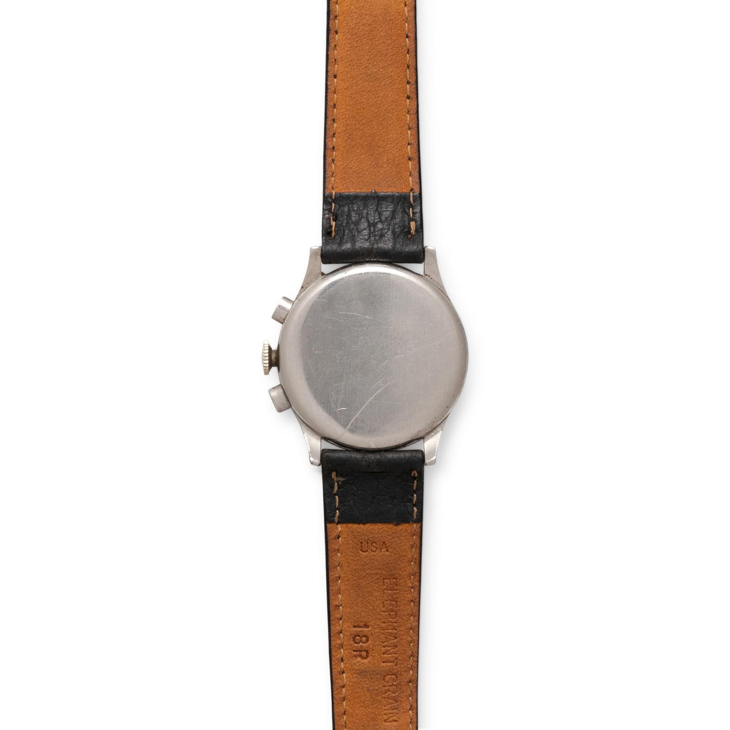 GALLET, STAINLESS STEEL CHRONOGRAPH WATCH