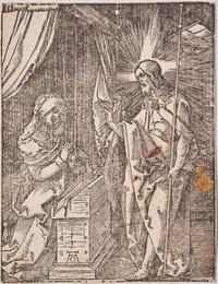 Albrecht Dürer (German, 1471–1528) - Christ Appearing to His Mother (From "The Small Passion")