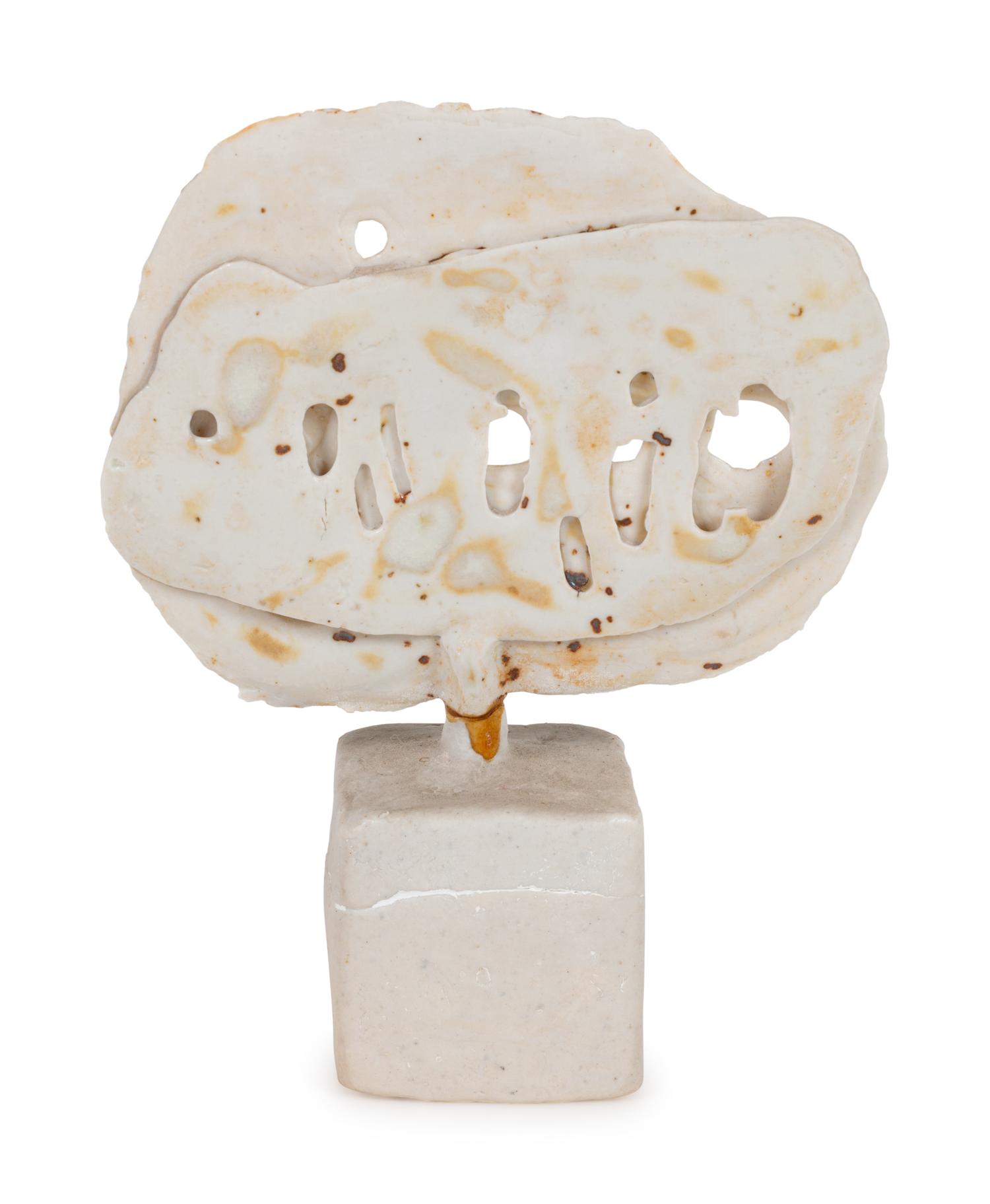 Porcelain Disk on Base