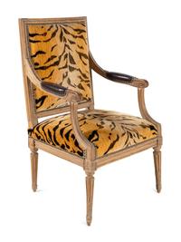 A Louis XVI Beechwood Fauteuil