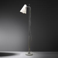 Telescoping Table / Floor Lamp, model 201 Oluce, Italy