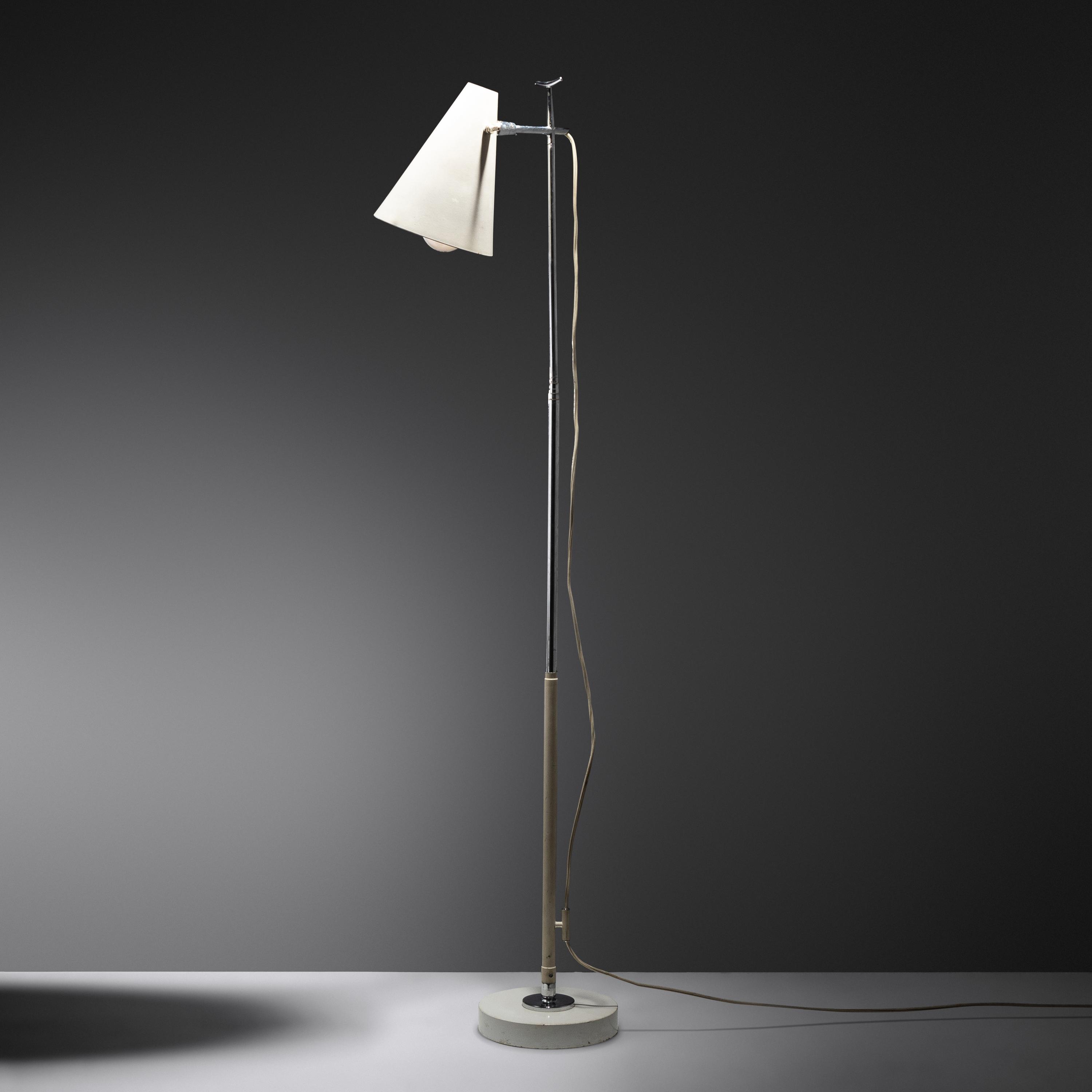 Telescoping Table / Floor Lamp, model 201 Oluce, Italy