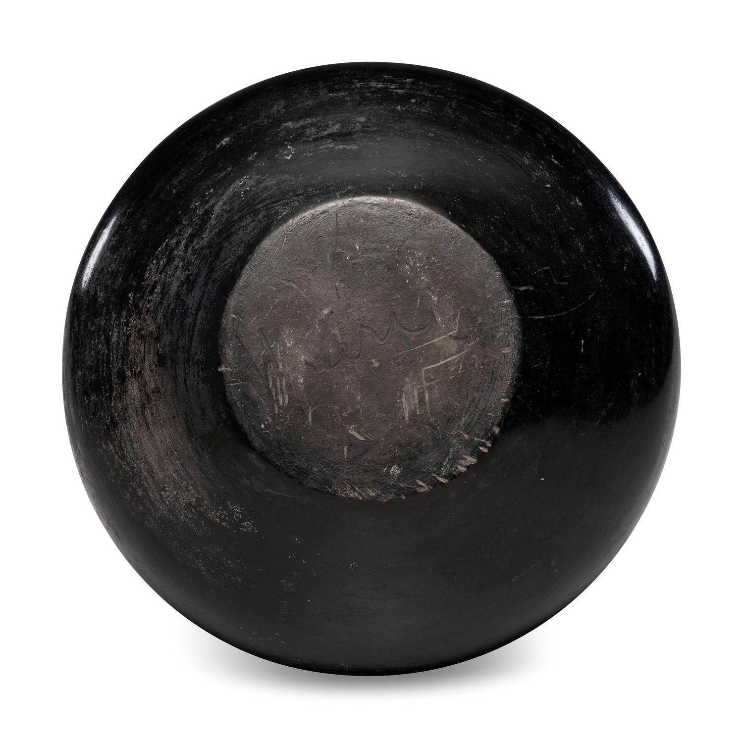 Blackware Pottery Jar 1923-1925