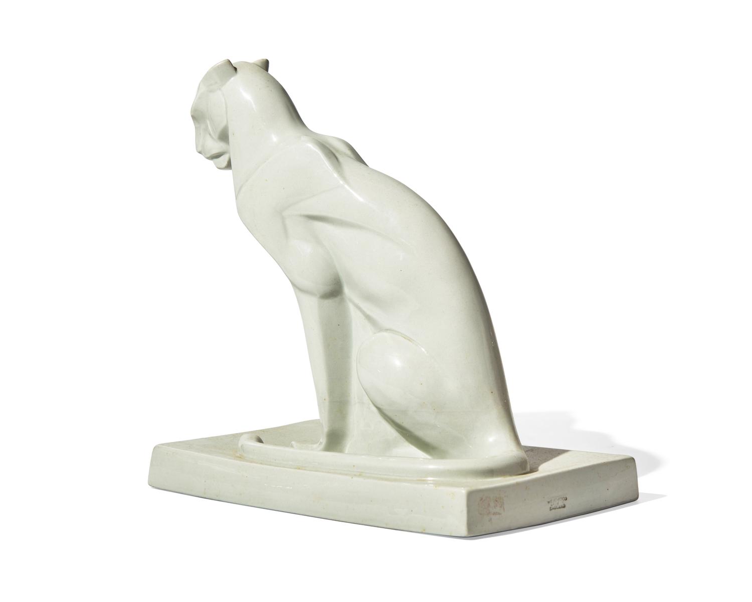 A Wedgwood Earthenware 'Panther' Figure