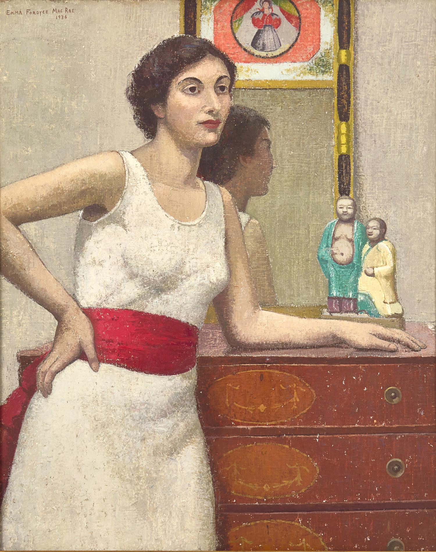 Victoria in White (A Persian Girl) , 1936
