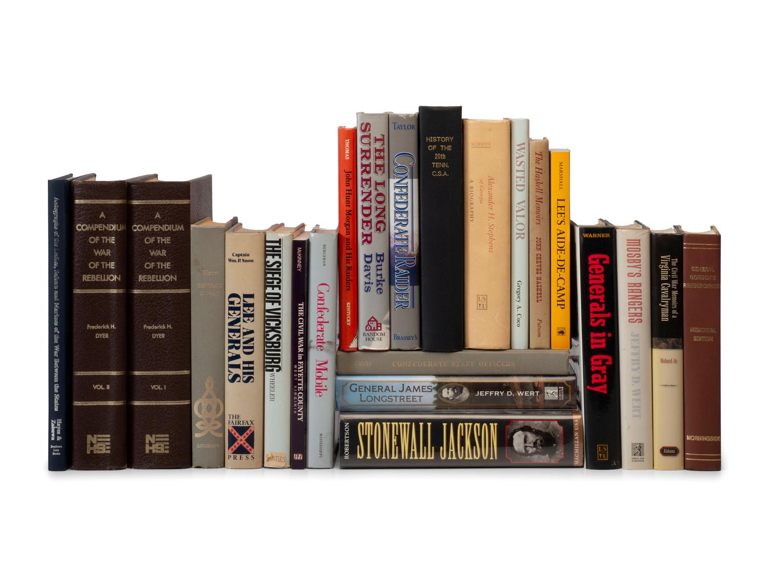 [CIVIL WAR]. Extensive research library from the Estate of Carroll J. Delery III.