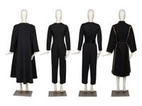 Four Geoffrey Beene Items: Two Coats & Two Jumpsuits, 1980-90s