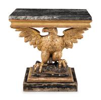 A George II Style Giltwood Marble-Top Pier Table