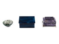 Three Hardstone Table Articles