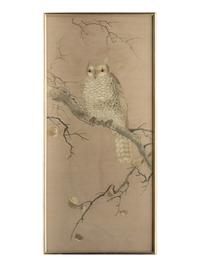 Five Chinese and Japanese Embroidered Silk Panels