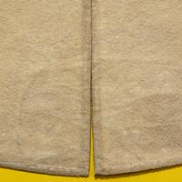 A Chinese Dark Blue Silk Fur Lined Official's Robe, Bufu , Late Qing Dynasty — 清晚期 石青地四品武官冬補服