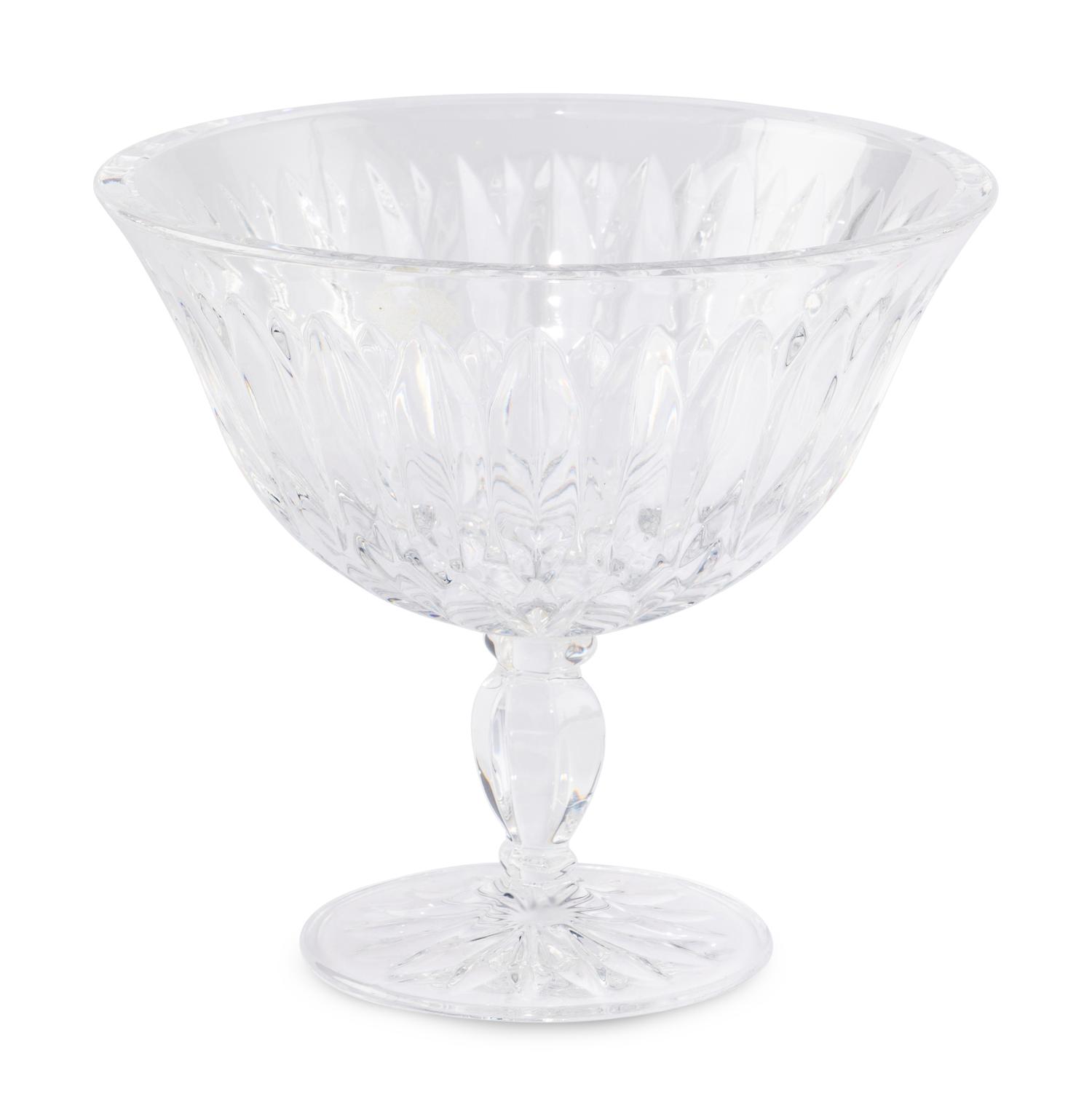 A Glass Pedestal Bowl