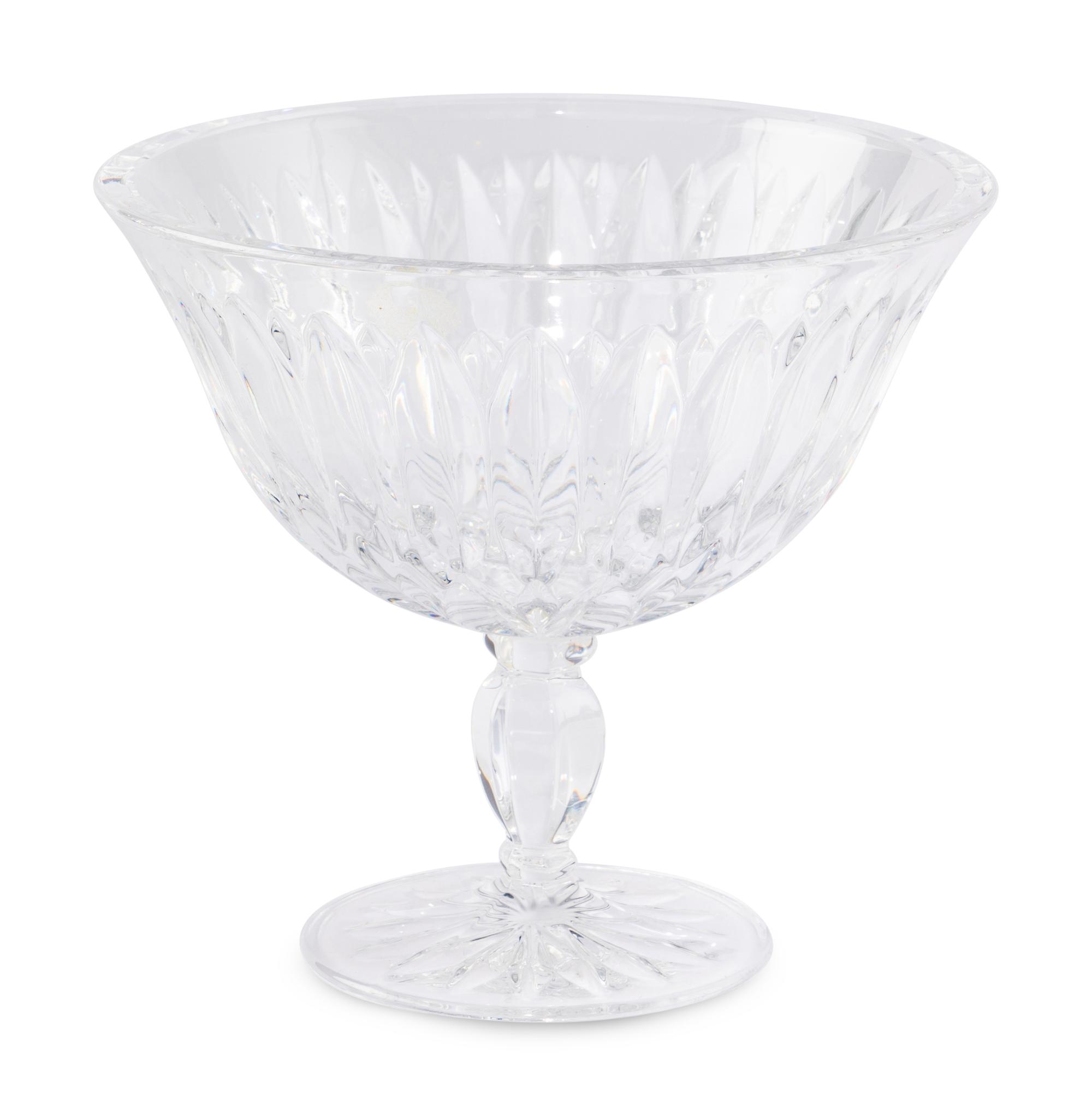 A Glass Pedestal Bowl