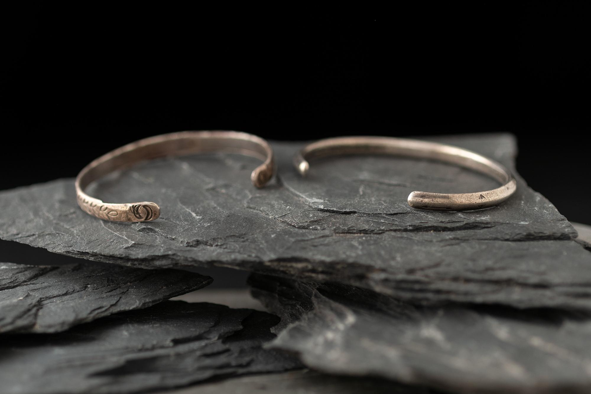 Navajo Small Ingot Cuff Bracelets