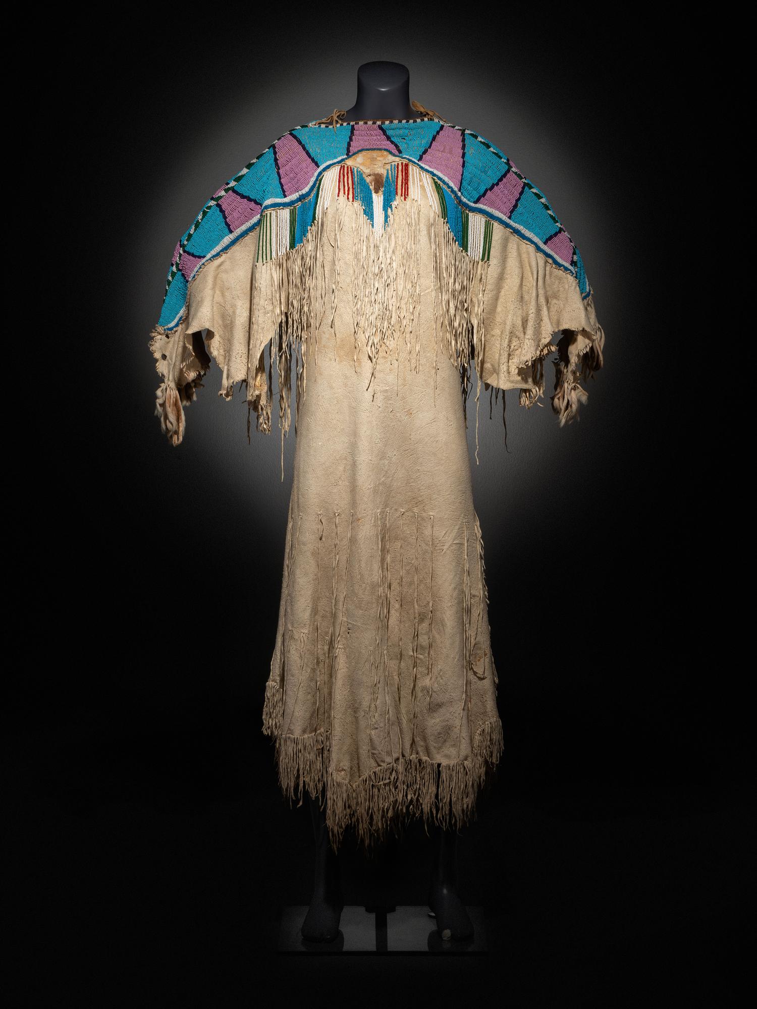Plateau Beaded Hide Dress