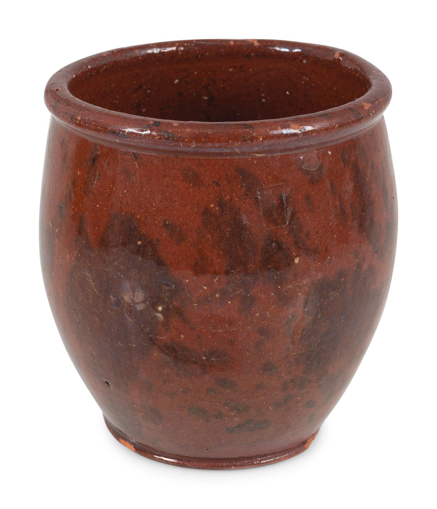 Six Redware Vessels
