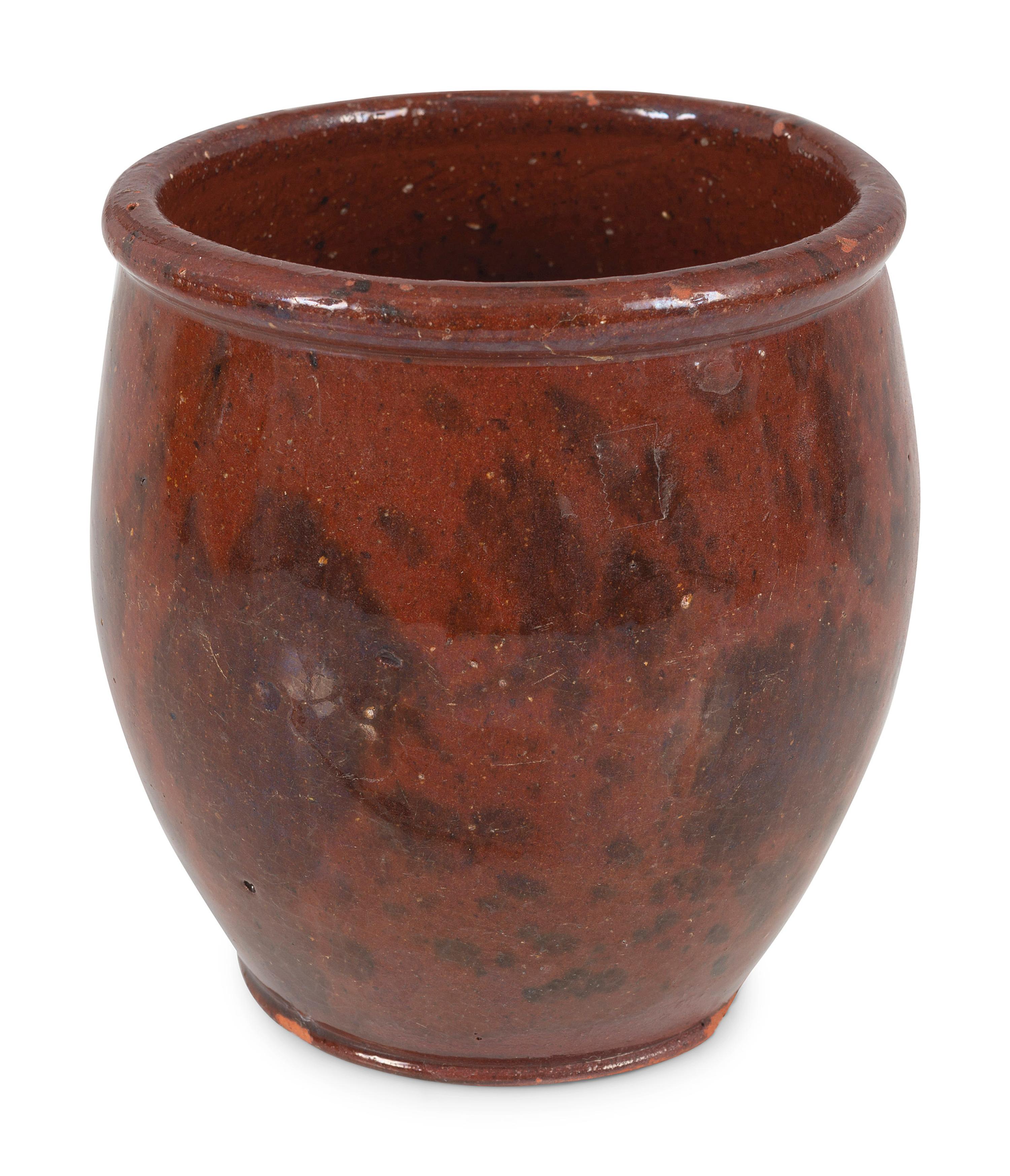 Six Redware Vessels
