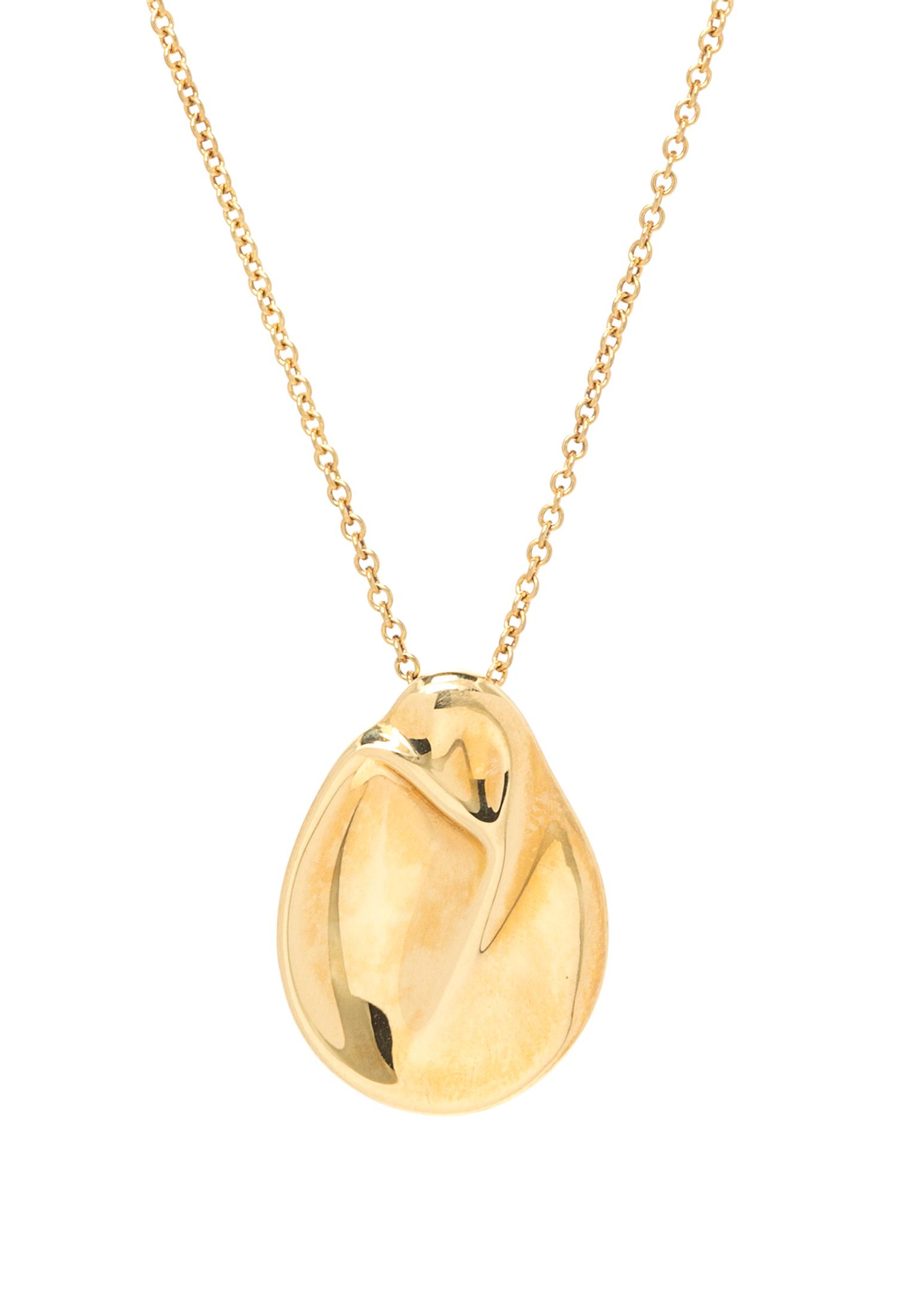 An 18 Karat Yellow Gold "Madonna" Necklace, Elsa Peretti for Tiffany & Co., 3.60 dwts.