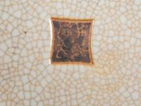 Three Chinese Crackle Glaze Porcelain Items