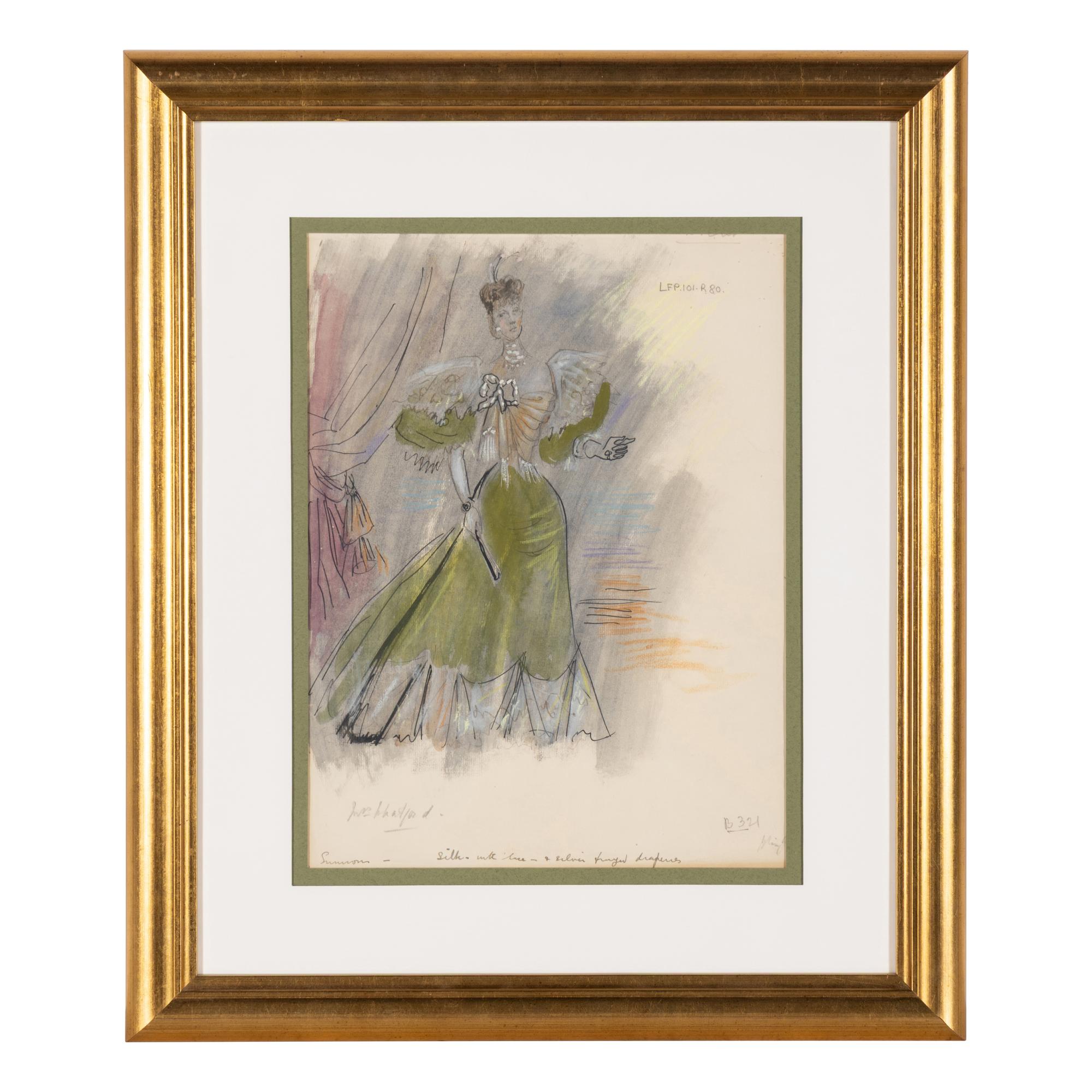 Cecil Beaton (British, 1904-1980) — Costume Sketch