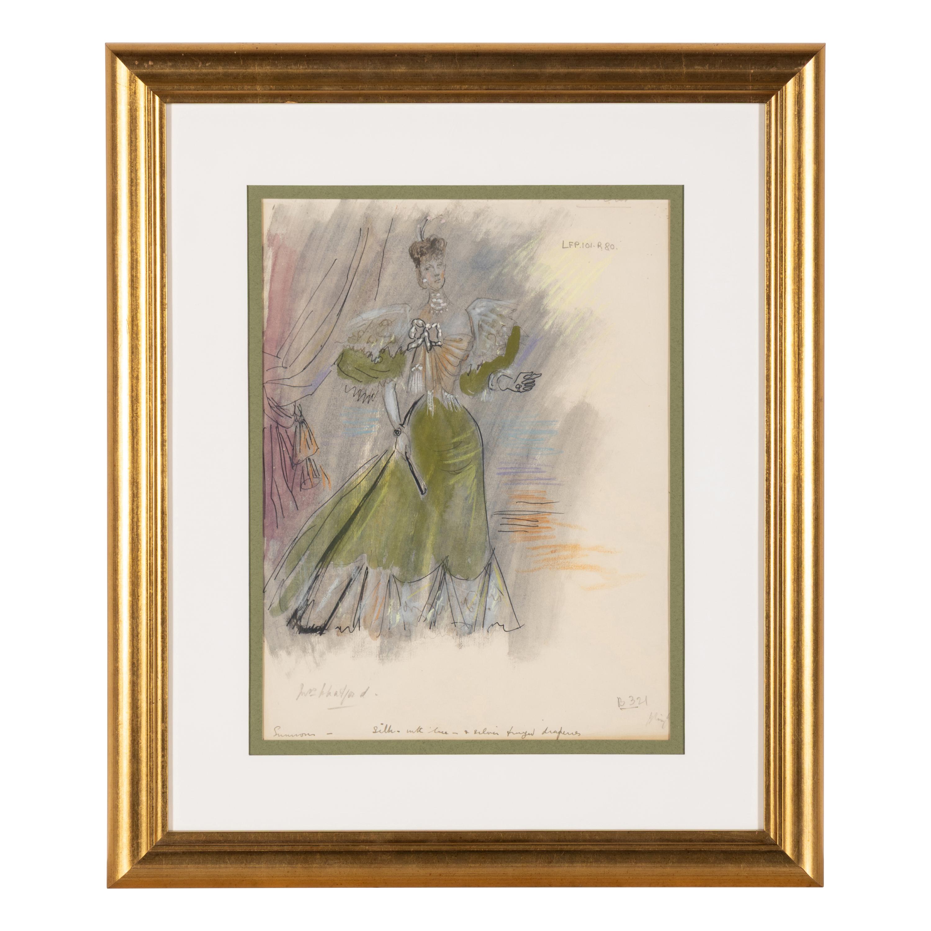 Cecil Beaton (British, 1904-1980) — Costume Sketch